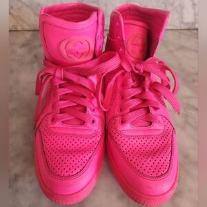 Gucci Women's Vibrant Pink Sneakers